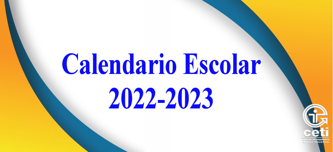 Calendario 2022-2023