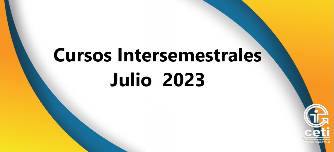 Intersemestral Julio 2023